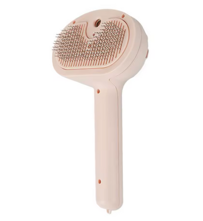 Cat Steam Brush,for Shedding Anti-Static Pet Spray Comb,Self-Cleaning Grooming Tool,with Water Bottle,Cat Massage Brush