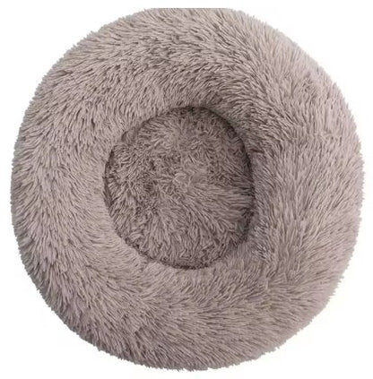 Donut Mand Dog Accessories for Large Dogs Cat's House Plush Pet Bed for Dog Round Mat For Small Medium Animal Calming