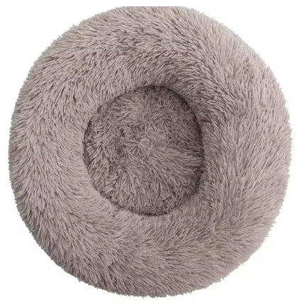 Donut Mand Dog Accessories for Large Dogs Cat's House Plush Pet Bed for Dog Round Mat For Small Medium Animal Calming