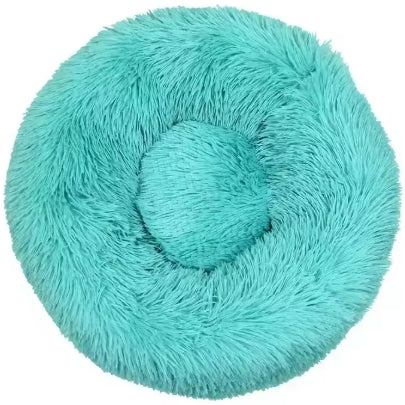 Donut Mand Dog Accessories for Large Dogs Cat's House Plush Pet Bed for Dog Round Mat For Small Medium Animal Calming