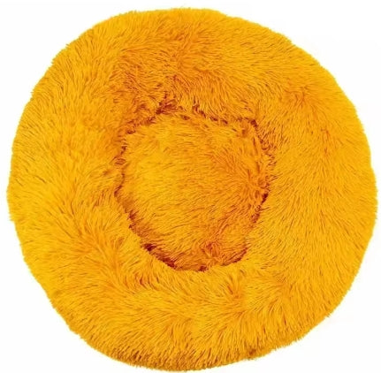 Donut Mand Dog Accessories for Large Dogs Cat's House Plush Pet Bed for Dog Round Mat For Small Medium Animal Calming