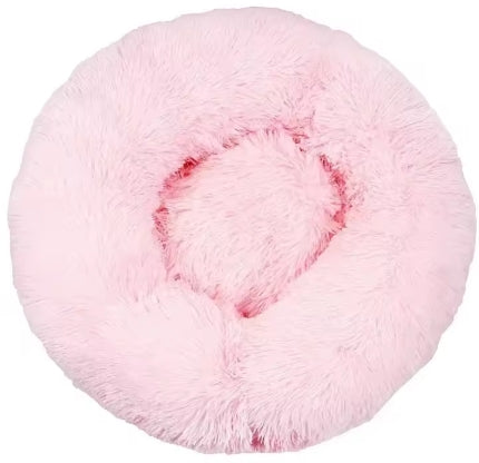 Donut Mand Dog Accessories for Large Dogs Cat's House Plush Pet Bed for Dog Round Mat For Small Medium Animal Calming