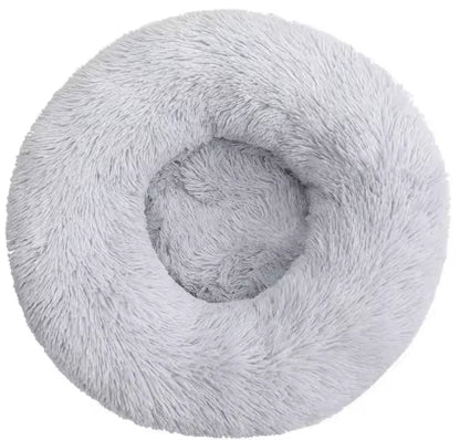 Donut Mand Dog Accessories for Large Dogs Cat's House Plush Pet Bed for Dog Round Mat For Small Medium Animal Calming