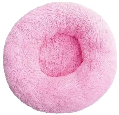 Donut Mand Dog Accessories for Large Dogs Cat's House Plush Pet Bed for Dog Round Mat For Small Medium Animal Calming