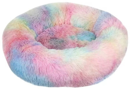 Donut Mand Dog Accessories for Large Dogs Cat's House Plush Pet Bed for Dog Round Mat For Small Medium Animal Calming