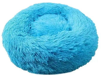 Donut Mand Dog Accessories for Large Dogs Cat's House Plush Pet Bed for Dog Round Mat For Small Medium Animal Calming