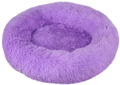 Donut Mand Dog Accessories for Large Dogs Cat's House Plush Pet Bed for Dog Round Mat For Small Medium Animal Calming