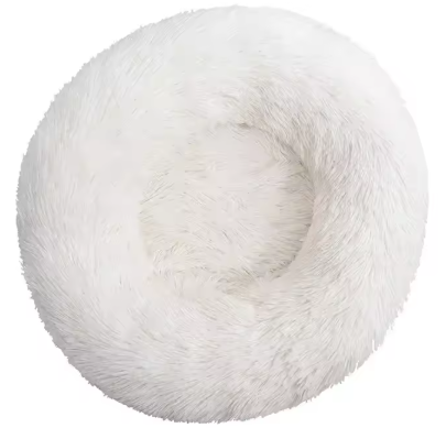 Donut Mand Dog Accessories for Large Dogs Cat's House Plush Pet Bed for Dog Round Mat For Small Medium Animal Calming